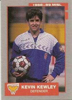 1988-89 Pacific MISL #81 Kevin Kewley Front