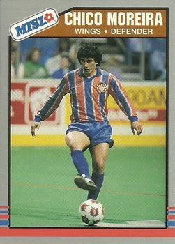 1989-90 Pacific MISL #42 Chico Moreira Front