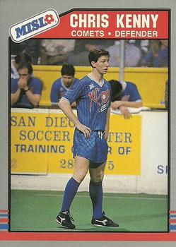 1989-90 Pacific MISL #61 Chris Kenny Front