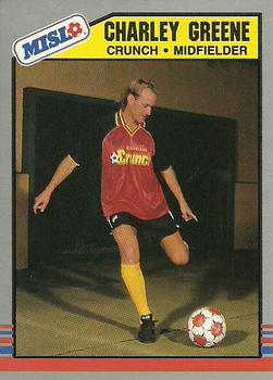 1989-90 Pacific MISL #106 Charlie Greene Front