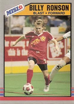 1989-90 Pacific MISL #37 Billy Ronson Front