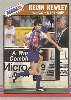 1989-90 Pacific MISL #45 Kevin Kewley Front