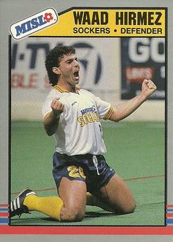 1989-90 Pacific MISL #6 Waad Hirmez Front