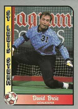 1990-91 Pacific MSL #43 David Brcic Front