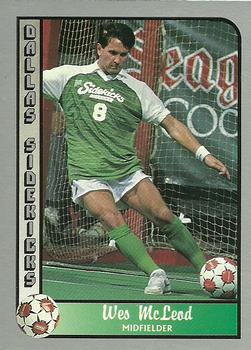 1990-91 Pacific MSL #45 Wes McLeod Front