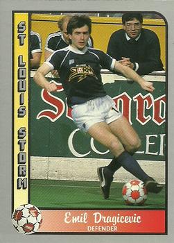 1990-91 Pacific MSL #116 Emil Dragicevic Front