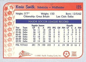 1990-91 Pacific MSL #125 Kevin Smith Back