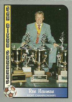 1990-91 Pacific MSL #157 Ron Newman Front