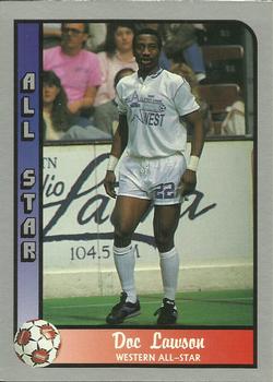 1990-91 Pacific MSL #186 Doc Lawson Front