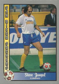 1990-91 Pacific MSL #3 Steve Zungul Front