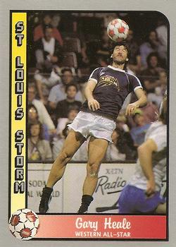 1990-91 Pacific MSL #44 Gary Heale Front