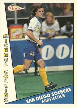 1991-92 Pacific MSL #13 Michael Collins Front