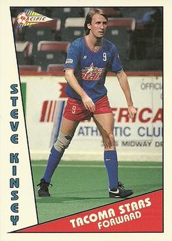 1991-92 Pacific MSL #24 Steve Kinsey Front