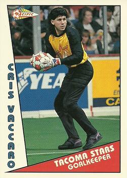 1991-92 Pacific MSL #33 Cris Vaccaro Front