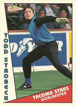 1991-92 Pacific MSL #36 Todd Strobeck Front