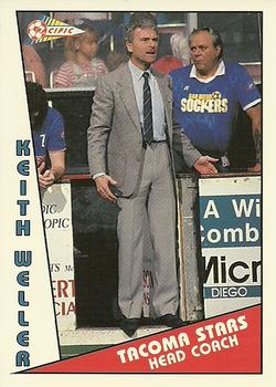 1991-92 Pacific MSL #37 Keith Weller Front