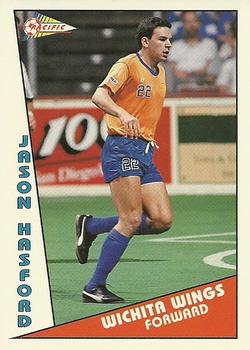 1991-92 Pacific MSL #52 Jason Hasford Front