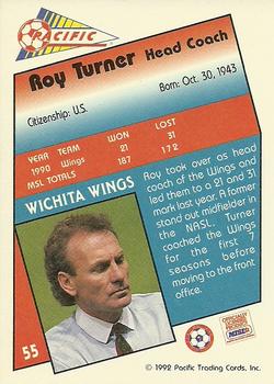 1991-92 Pacific MSL #55 Roy Turner Back
