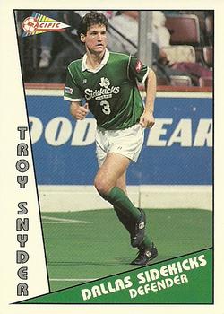 1991-92 Pacific MSL #77 Troy Snyder Front