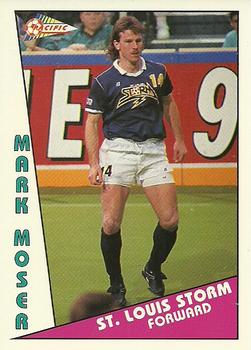 1991-92 Pacific MSL #132 Mark Moser Front
