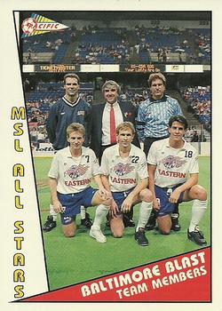 1991-92 Pacific MSL #154 MSL All Stars Front