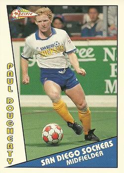 1991-92 Pacific MSL #3 Paul Dougherty Front