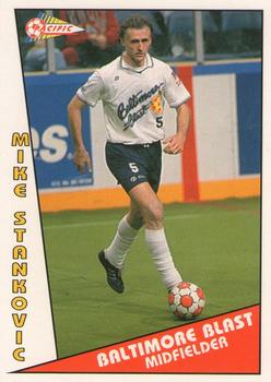 1991-92 Pacific MSL #60 Mike Stankovic Front