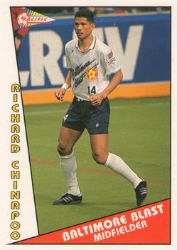 1991-92 Pacific MSL #62 Richard Chinapoo Front