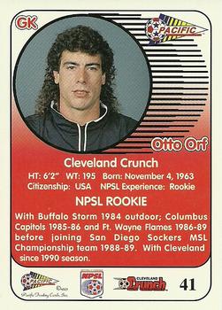 1993 Pacific NPSL #41 Otto Orf Back