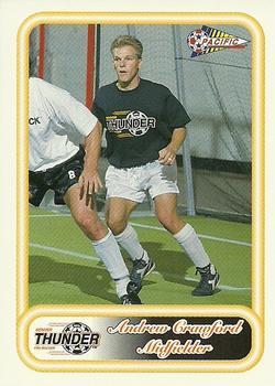 1993 Pacific NPSL #55 Andrew Crawford Front
