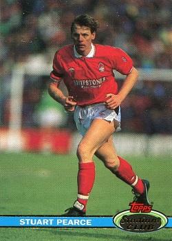 1992 Stadium Club #35 Stuart Pearce Front