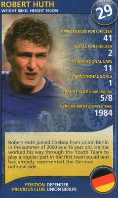 2005-06 Top Trumps Specials Chelsea #NNO Robert Huth Front
