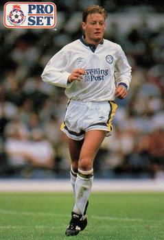 1991-92 Pro Set (England) #38 David Batty Front