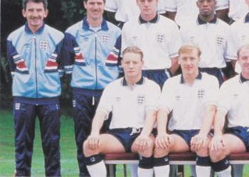 1991-92 Pro Set (England) #472 1991/92 England Squad (Puzzle) 6  Front