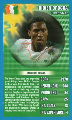 2006 Top Trumps World Football Stars #NNO Didier Drogba Front