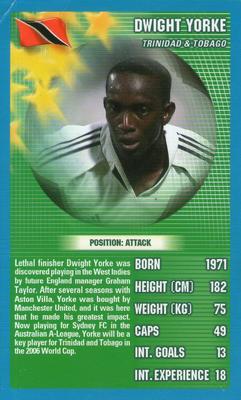 2006 Top Trumps World Football Stars #NNO Dwight Yorke Front