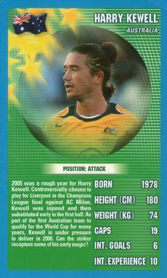 2006 Top Trumps World Football Stars #NNO Harry Kewell Front