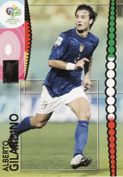 2006 Panini World Cup #128 Alberto Gilardino Front