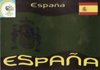 2006 Panini World Cup #15 Espana Front