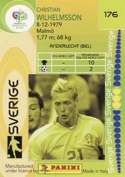 2006 Panini World Cup #176 Christian Wilhelmsson Back