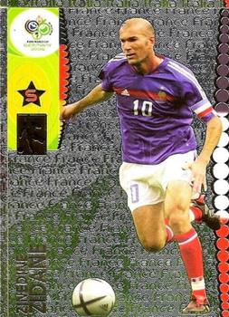 2006 Panini World Cup #106 Zinedine Zidane Front