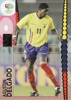 2006 Panini World Cup #87 Agustin Delgado Front