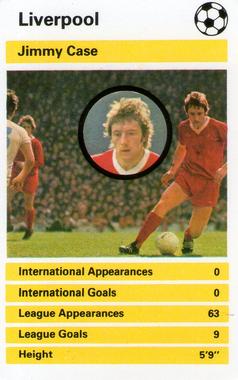 1980 Top Trumps British Strikers #NNO Jimmy Case Front