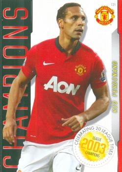 2013-14 Panini Manchester United #121 Rio Ferdinand Front