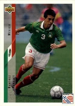 1994 Upper Deck World Cup Contenders English/German #20 Ramirez Perales Front