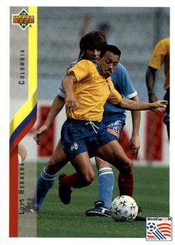 1994 Upper Deck World Cup Contenders English/German #48 Luis Herrera Front