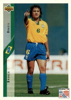 1994 Upper Deck World Cup Contenders English/German #51 Branco Front