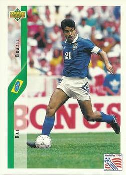 1994 Upper Deck World Cup Contenders English/German #56 Rai Front