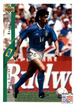 1994 Upper Deck World Cup Contenders English/German #63 Marcio Santos Front
