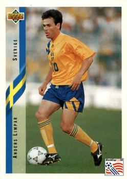 1994 Upper Deck World Cup Contenders English/German #69 Anders Limpar Front